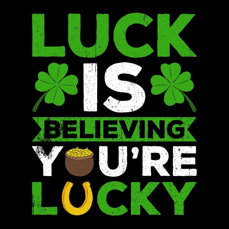 Happy St. Patrick's Day Kleeblätter