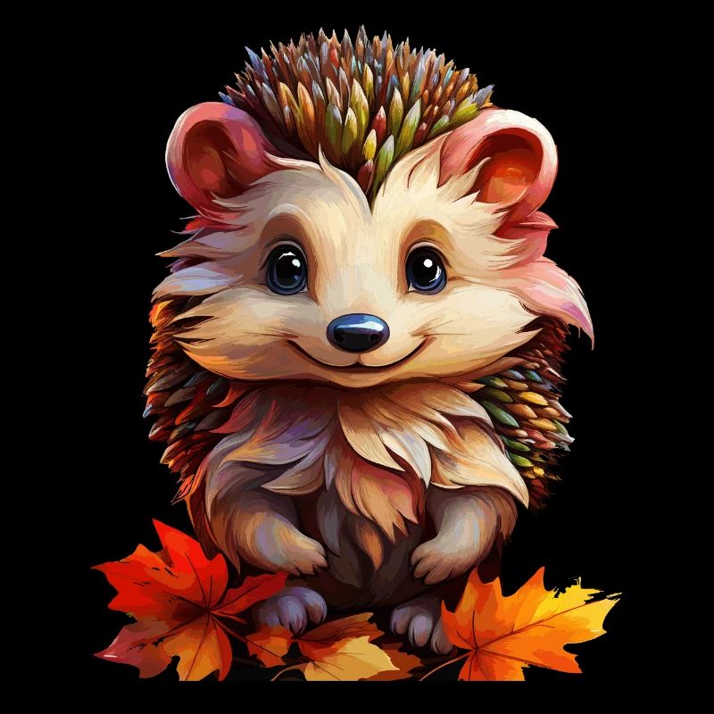FEUILLES D’AUTOMNE HÉRISSON