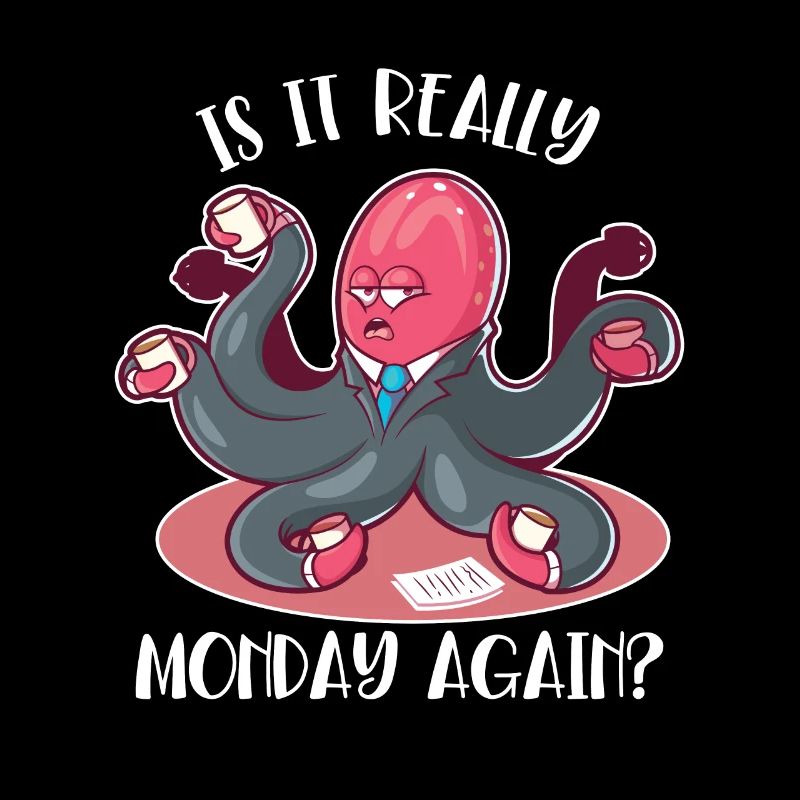Is It Really Monday Again Cephalopoda Octopodes