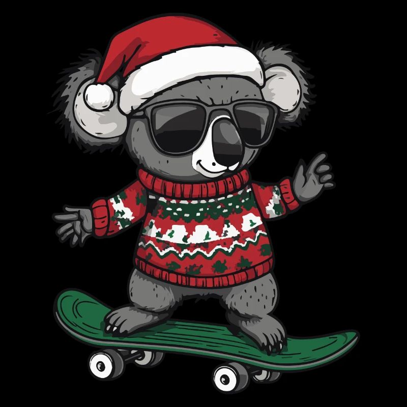 Koala Noël drôle