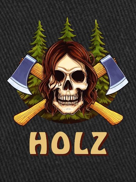 SKULL AXE WOOD