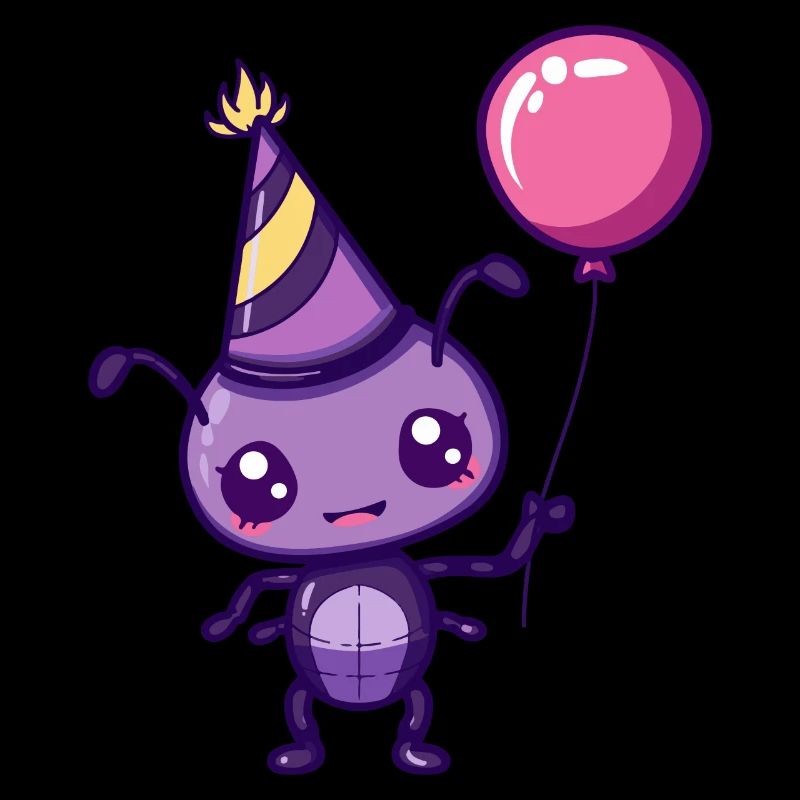 Ant Birthday Comic Cute
