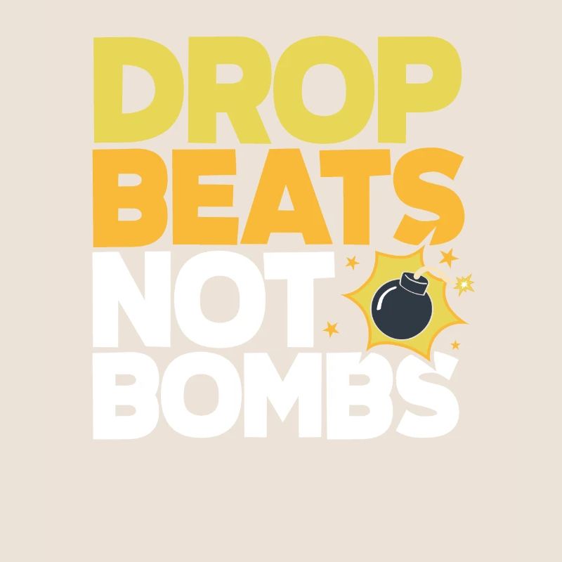 Techno Lover: Drop Beats Not Bombs Stil