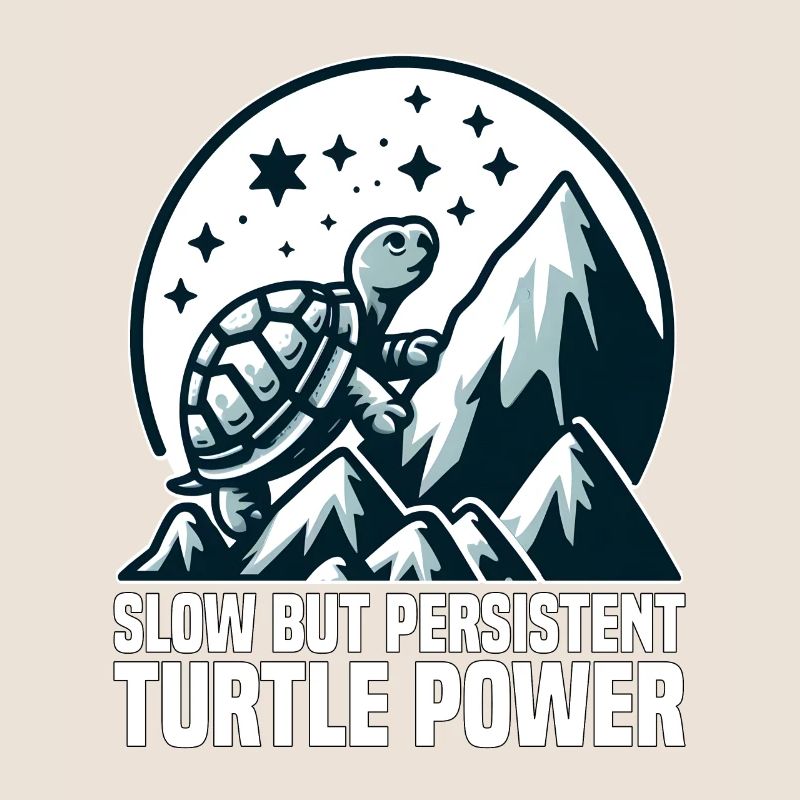 LANGSAME, ABER AUSDAUERNDE TURTLE-POWER