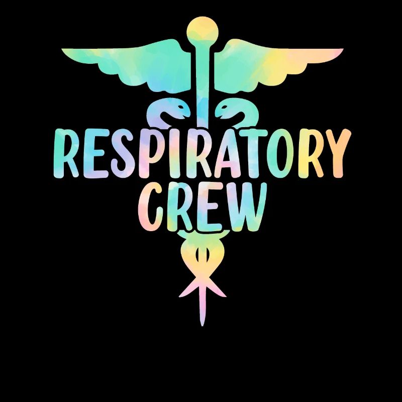 Respiratory Squad Tie Dye Lungengesundheit