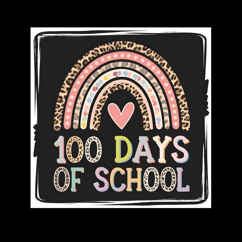 100 jours à l’école Enseignant enfants et garçons