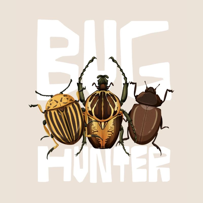 Bug Hunter Insect Lover Design