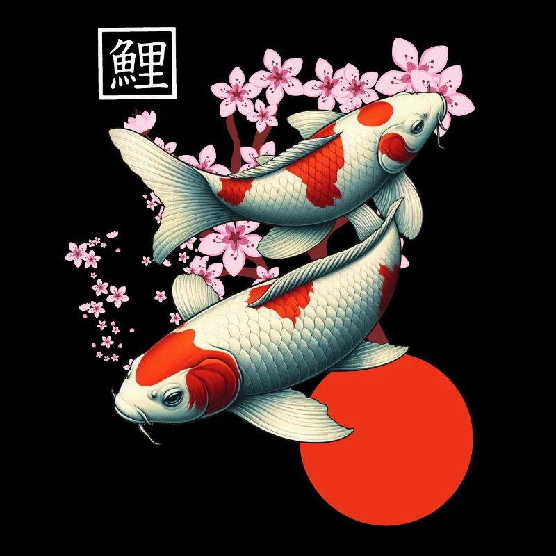 Japanese Koi Carp Nishikigoi Fish