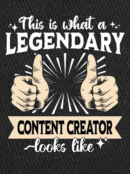 Legendärer Content Creator