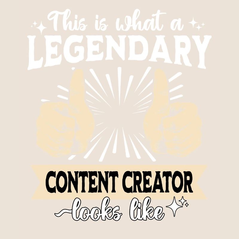 Legendärer Content Creator