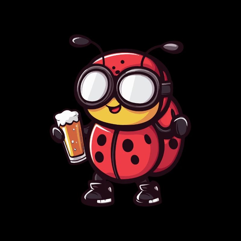 Bière de ski Ladybug