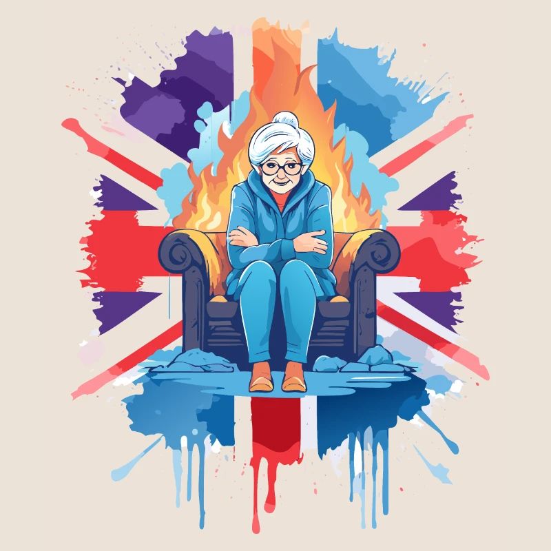 Freezing British Pensioner