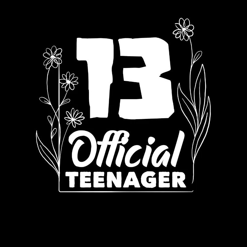 13e anniversaire Officiel Adolescent