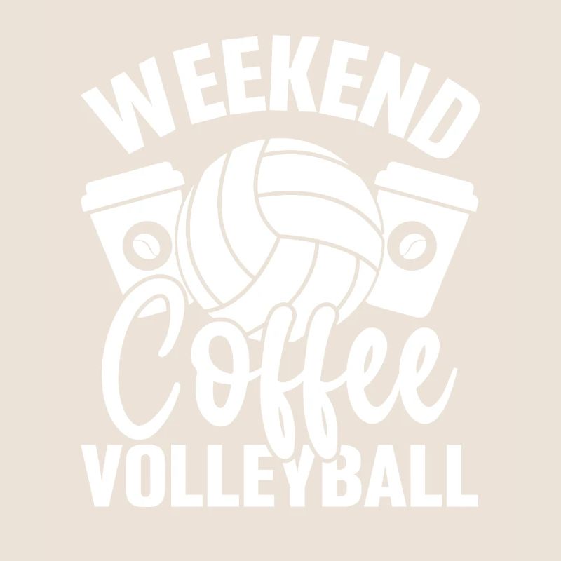 Week-end café volley-ball bosse ensemble Spike