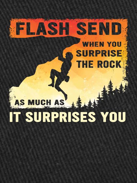 Boulderer Flash Send Bloc