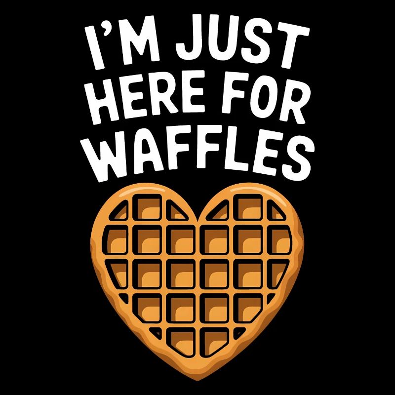 Waffeln Spruch Dessert Lustiges Waffeln Geschenk