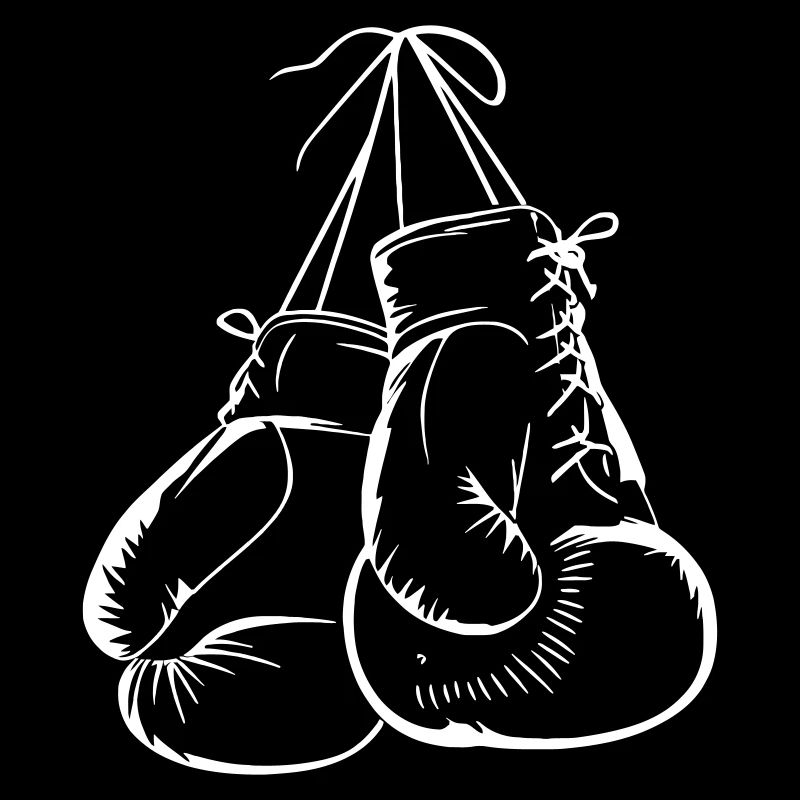 Gants de boxe suspendus Art