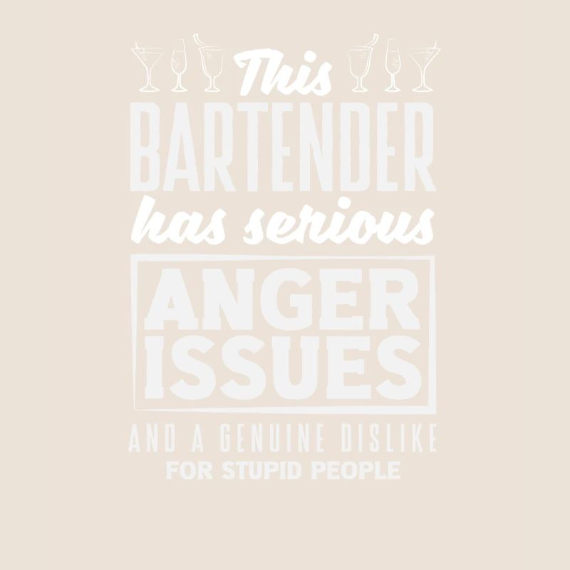 Funny Bartender Saying Bartender Gift