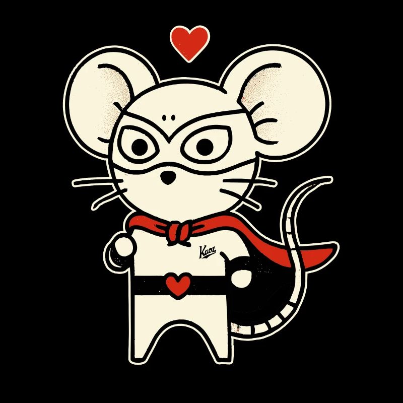 Maus Held der Liebe