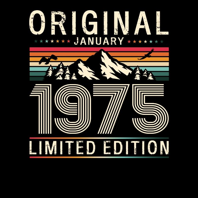 50th Birthday Original January 1975 Volume 75
