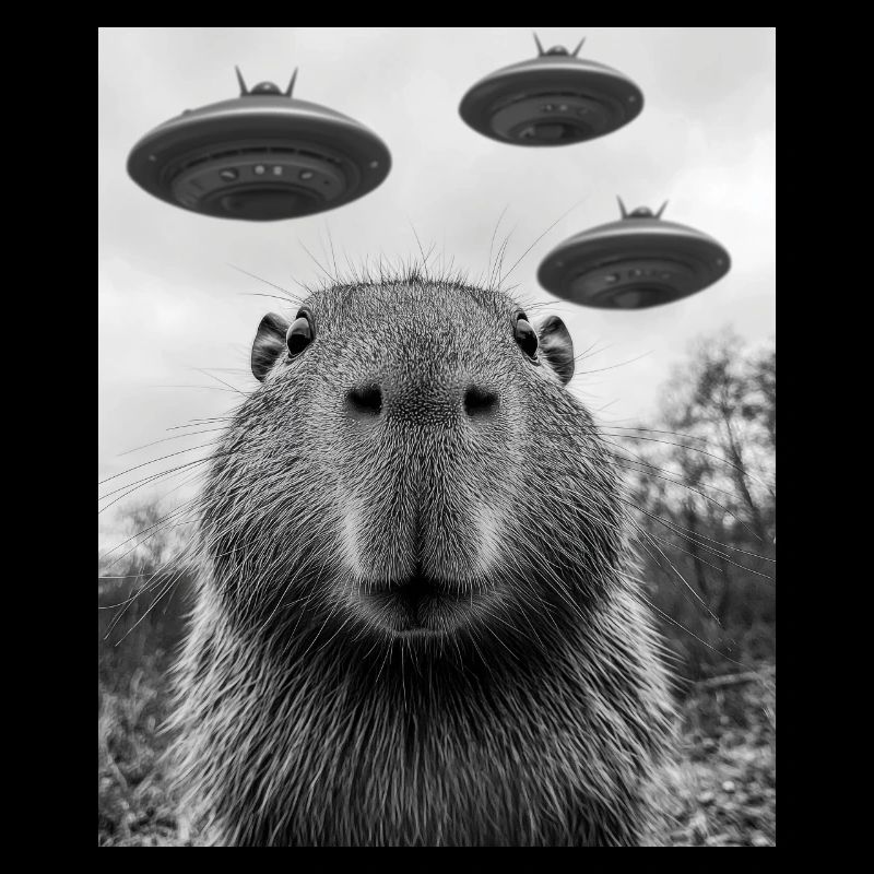 Extraterrestres OVNI Capybara