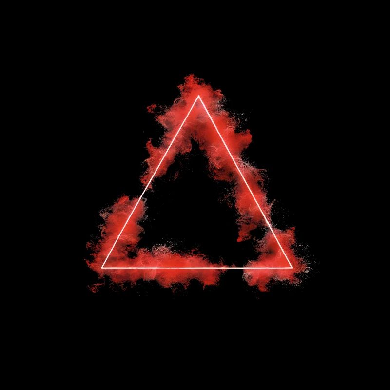 red triangle