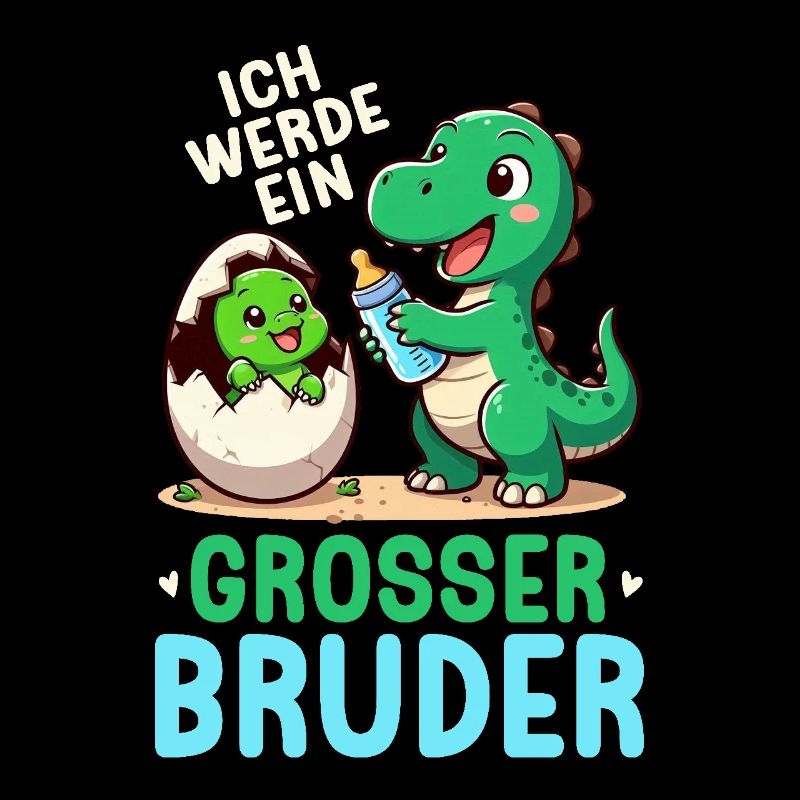 Ich Werde Großer Bruder Dinosaurier Neuer Bruder
