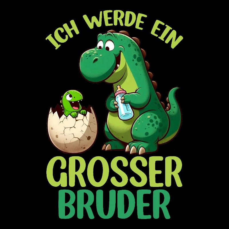 Ich Werde Großer Bruder Dinosaurier Neuer Bruder