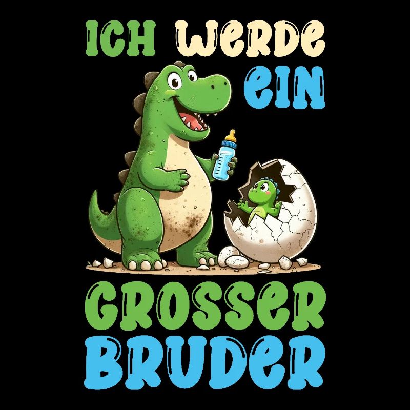 Ich Werde Großer Bruder Dinosaurier Neuer Bruder