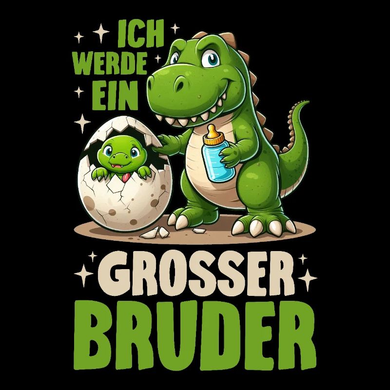 Ich Werde Großer Bruder Dinosaurier Neuer Bruder