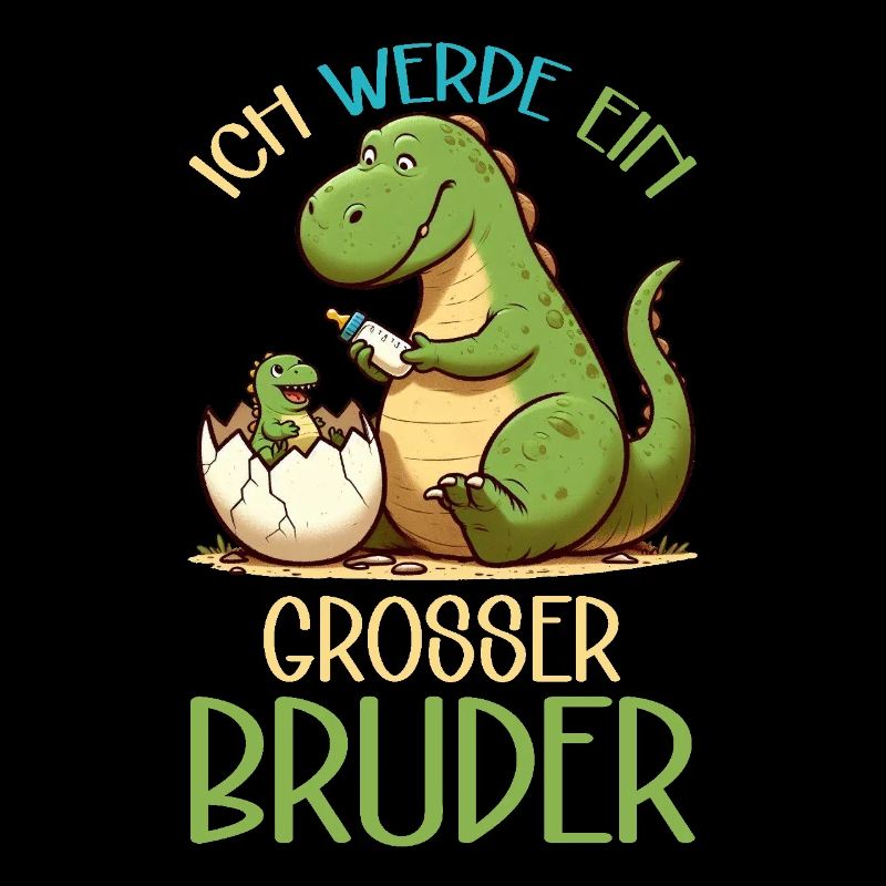 Ich Werde Großer Bruder Dinosaurier Neuer Bruder