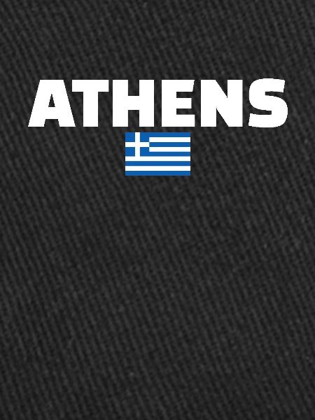 Athènes Grèce Drapeau grec Grec