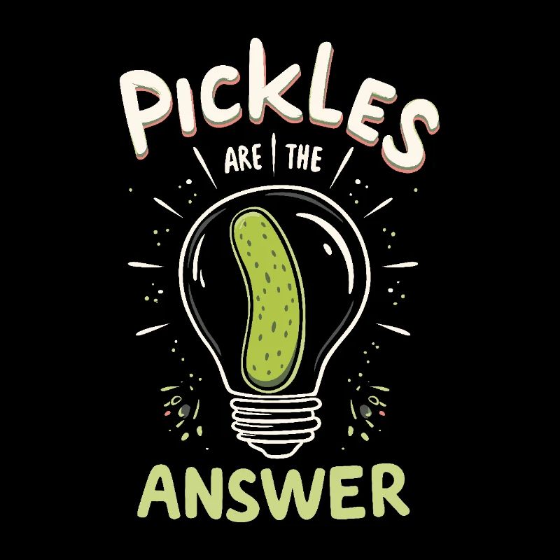 Amateurs de cornichons Humour Blagues dill-ightful Nourriture drôle