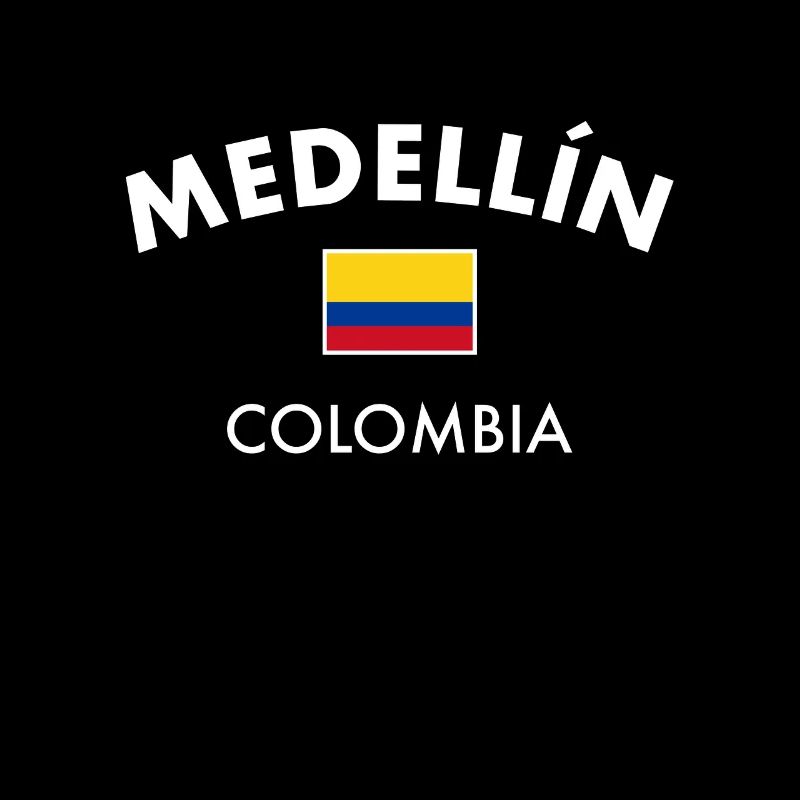 Medellín Colombie Colombie Drapeau colombien