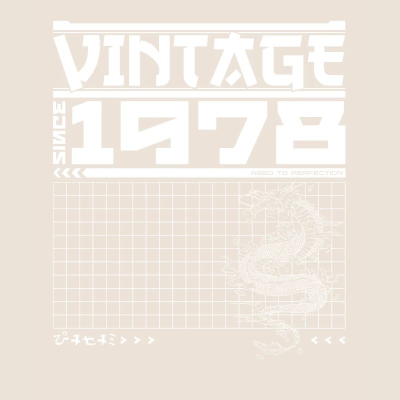 Samurai Legacy Since 1978 - 47. Geburtstag Drache