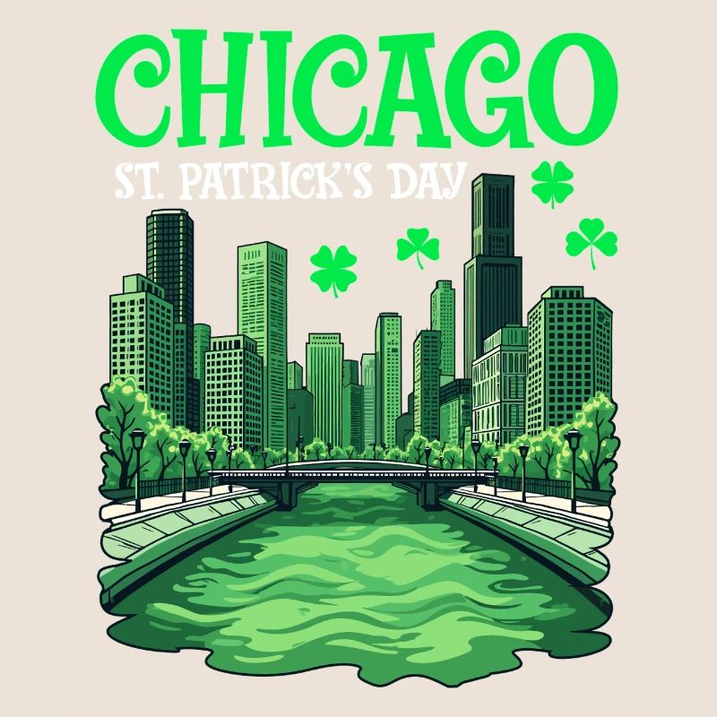 Chicago River St. Patrick's Day