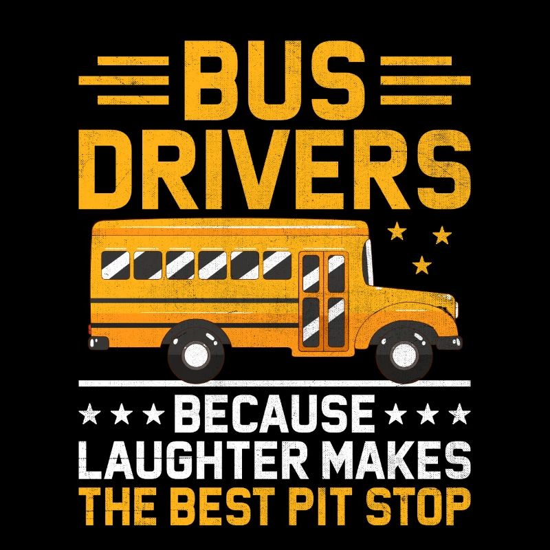 Chauffeurs de bus parce que le rire fait le meilleur puits