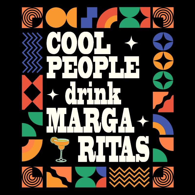 Les gens cool boivent des Margaritas