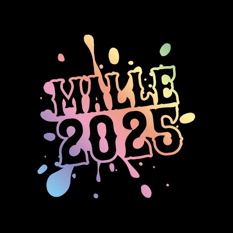 Malle 2025 Klecks Bunt