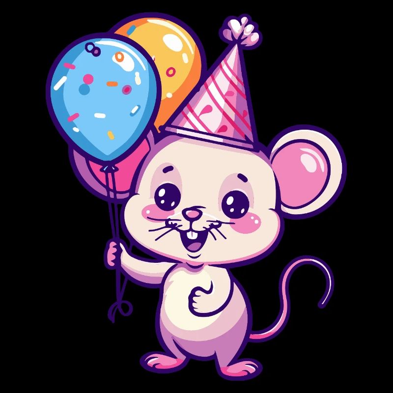 Souris Anniversaire Bébé