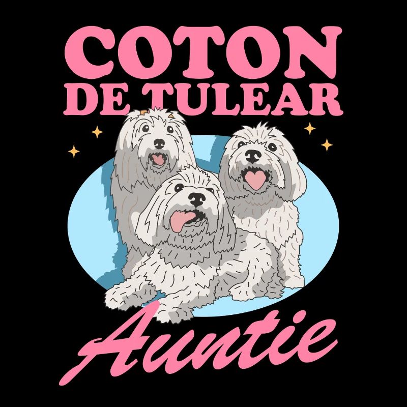 Coton de Tulear Aunt Dog Lover Gift
