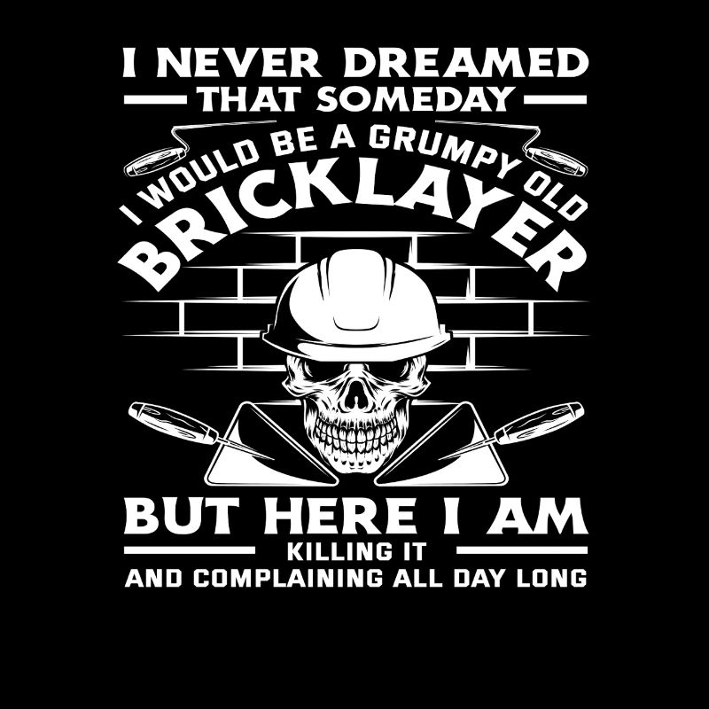 Mason Grumpy Old Skull Humor Quote
