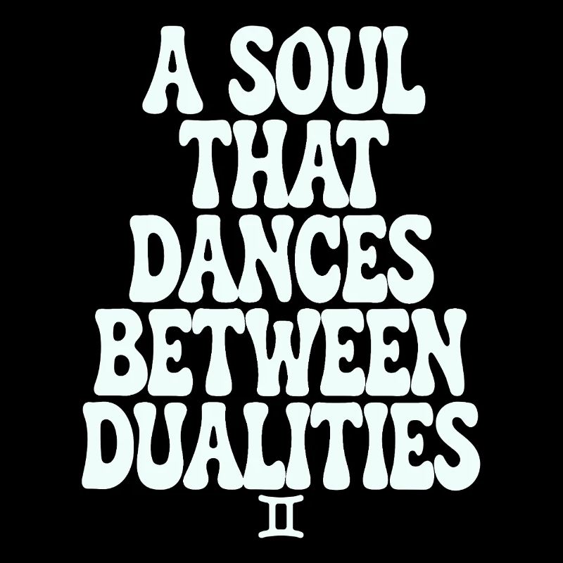 Gemini soul dancing between dualities