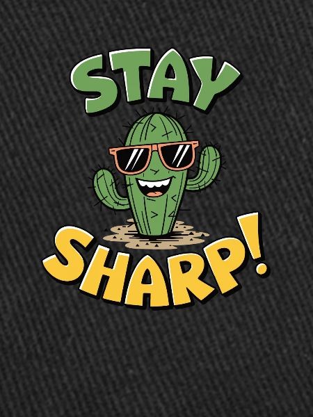Stay Sharp Cactus