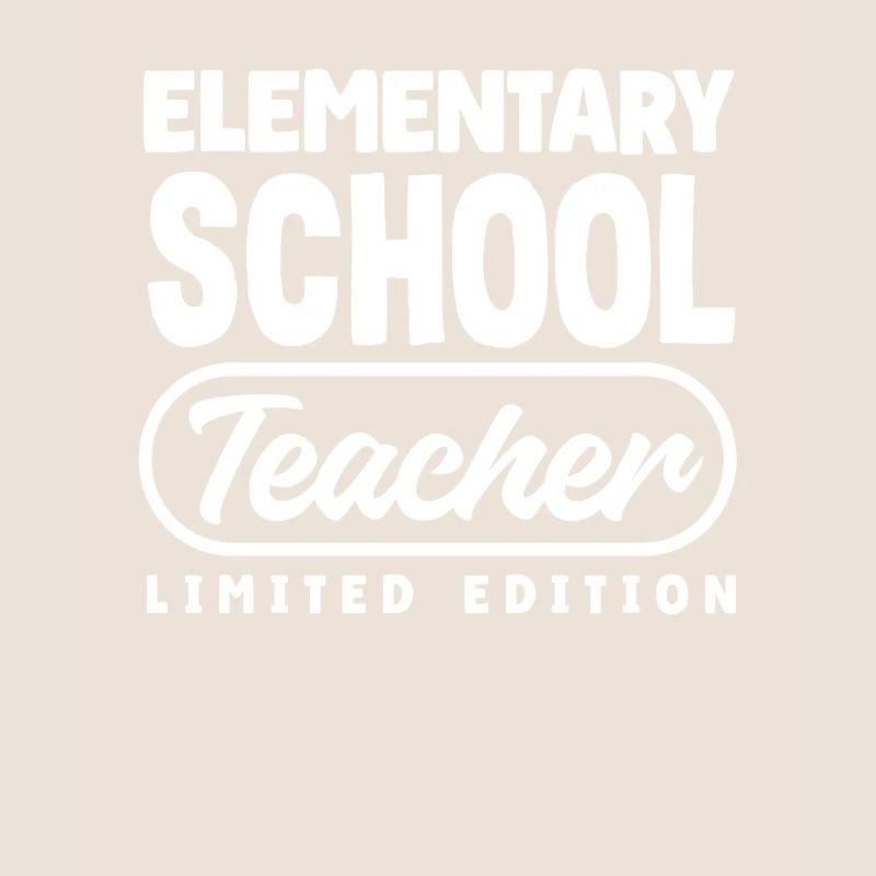 Enseignant du primaire Édition limitée