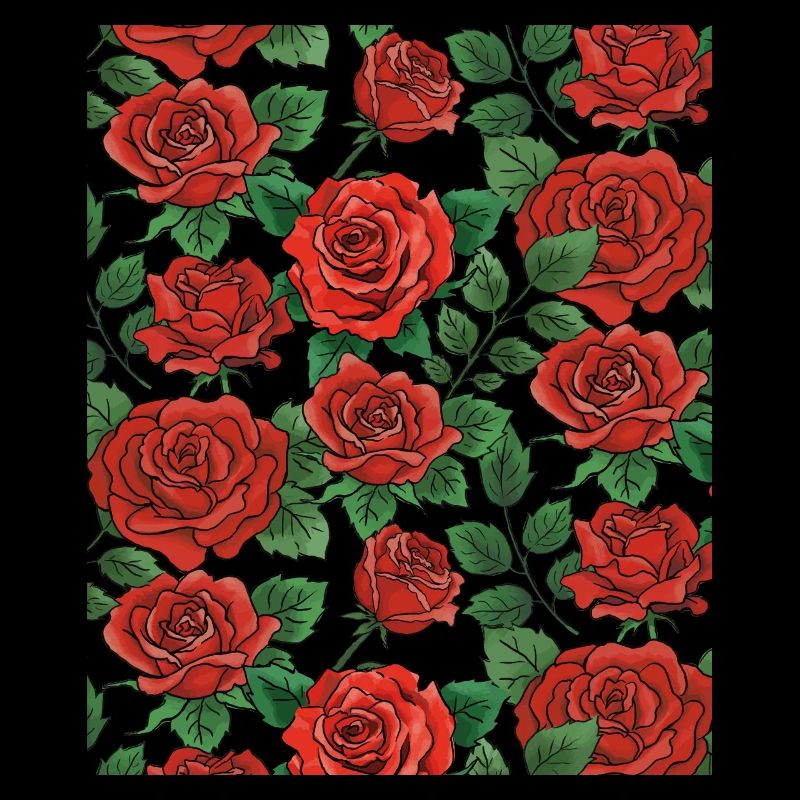 Motif Roses