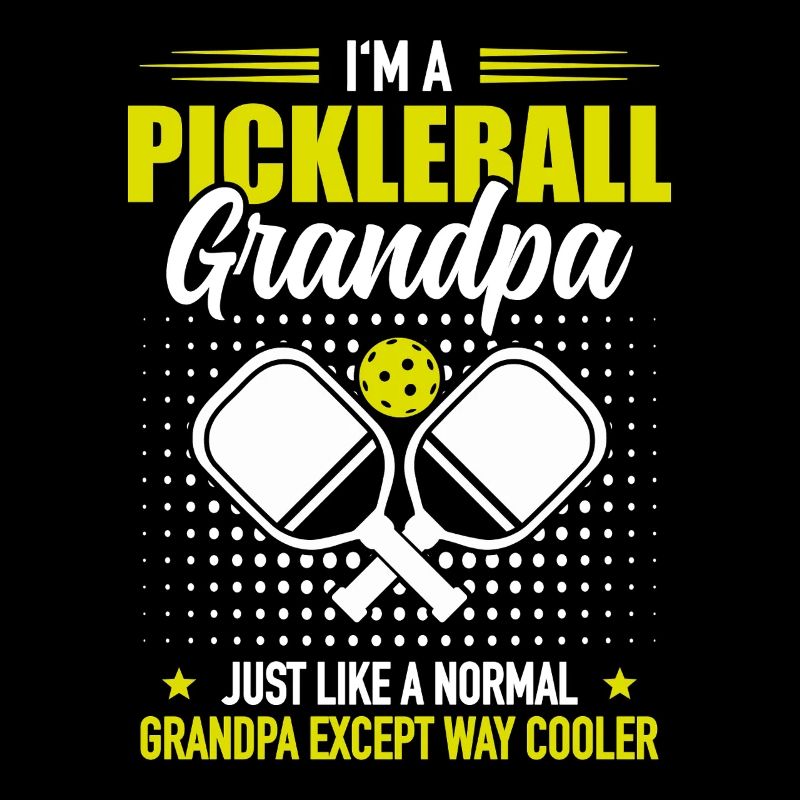 Opa Pickleball Spieler Dinking Team Geschenk