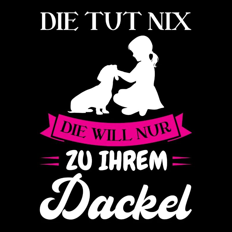 Dackel Hund Dackel Besitzer Geschenk