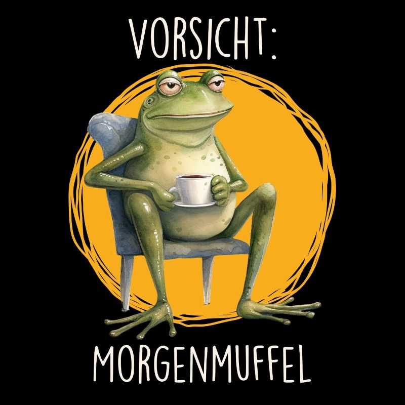Karneval Kostüm VORSICHT MORGENMUFFEL Lustiges