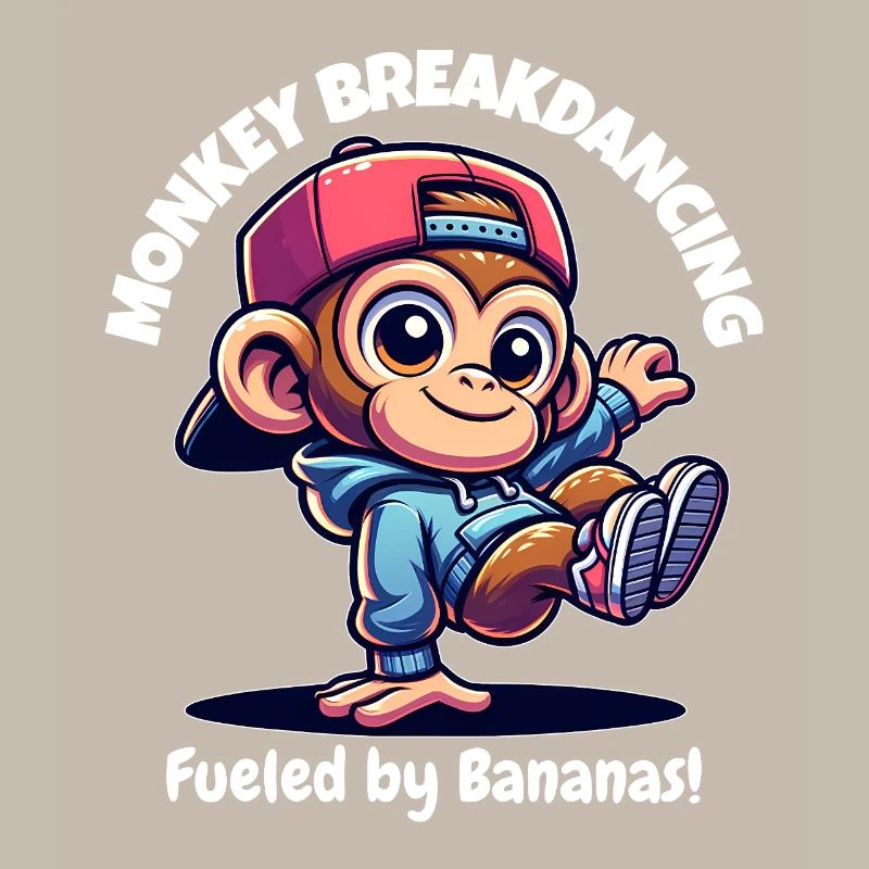 Affen-Breakdancer